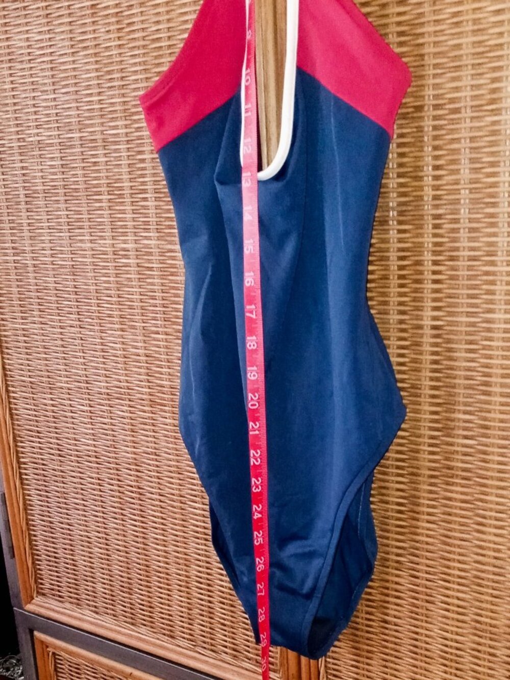 Victoria's Secret Sexy & Sporty 1-Piece Red, White & Blue Swimsuit Beach Travel - Picture 8 of 16